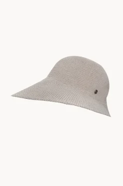 Women Cherry Red Knit Visor Cap
