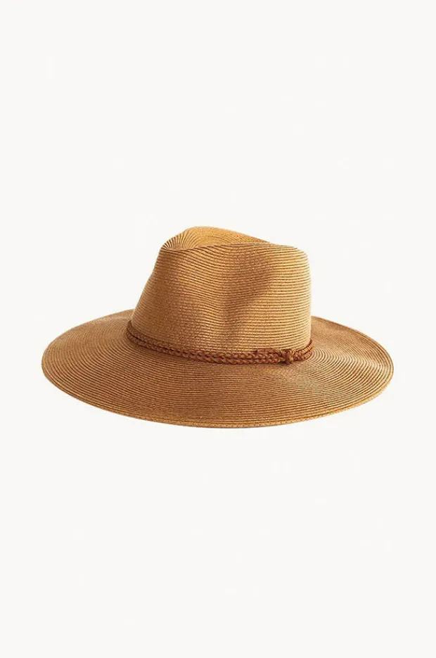 Women Sundaise Knot Trim Packable Panama Hat