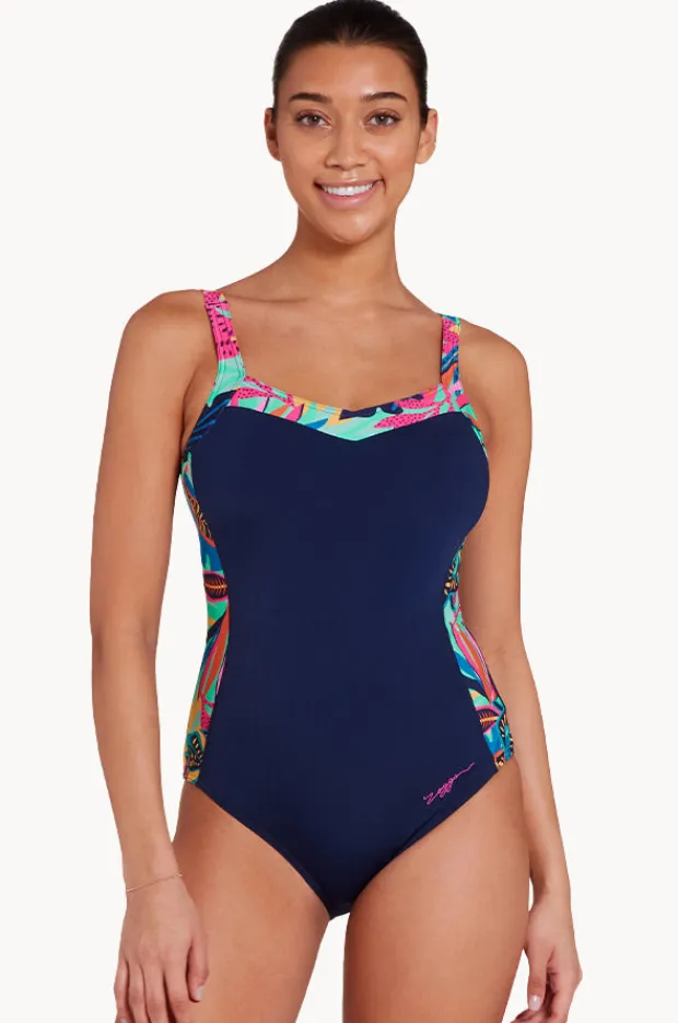 Women Zoggs Kuringai Ankor Clipback One Piece