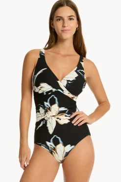 Women Sea Level La Luna Cross Front One Piece
