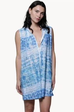 Women J.valdi La Onda Sleeveless Zip Hoodie