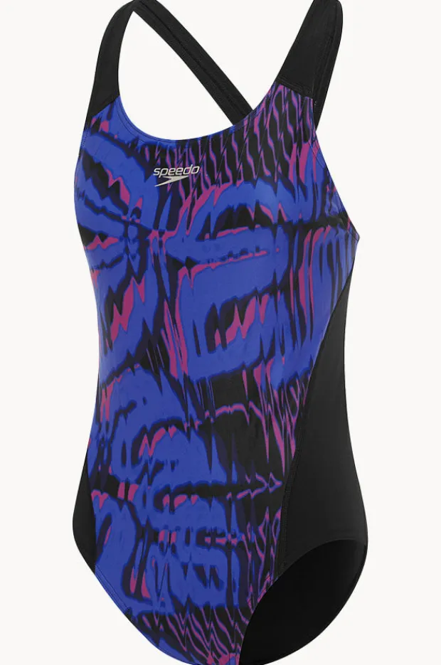 Women Speedo Lana Leaf Allover Digital Recordbreaker One Piece