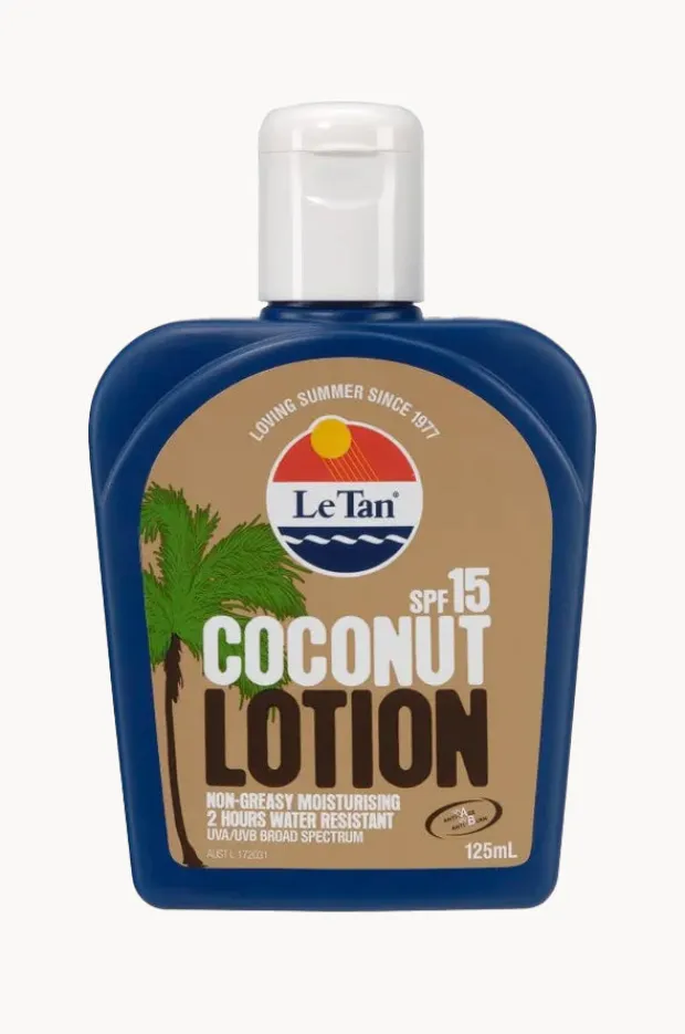 Women Le Tan Coconut Lotion SPF 15+ 125ml