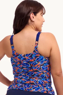Women Funkita Leaf Blower Scoop Neck Tankini Separate