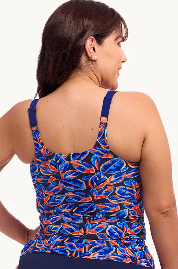 Women Funkita Leaf Blower Scoop Neck Tankini Separate