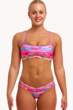 Women Funkita Leave In Crop Set