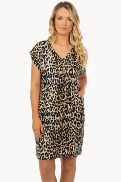 Women Sundrenched Leopard Cruiser Dress
