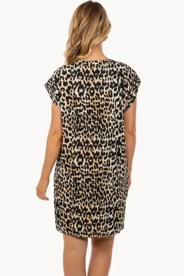 Women Sundrenched Leopard Cruiser Dress