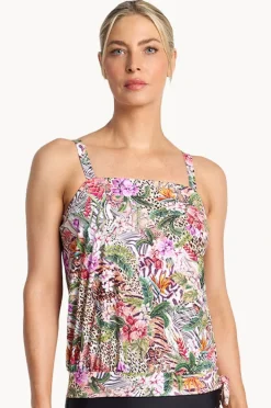 Women Jantzen Lilymaze Blouson Tankini Separate
