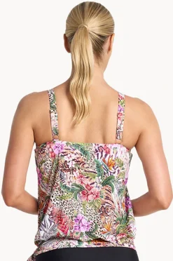Women Jantzen Lilymaze Blouson Tankini Separate