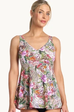 Women Jantzen Lilymaze DD/E Cup Tankini Separate