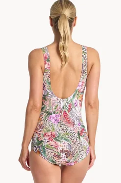 Women Jantzen Lilymaze Pintuck One Piece