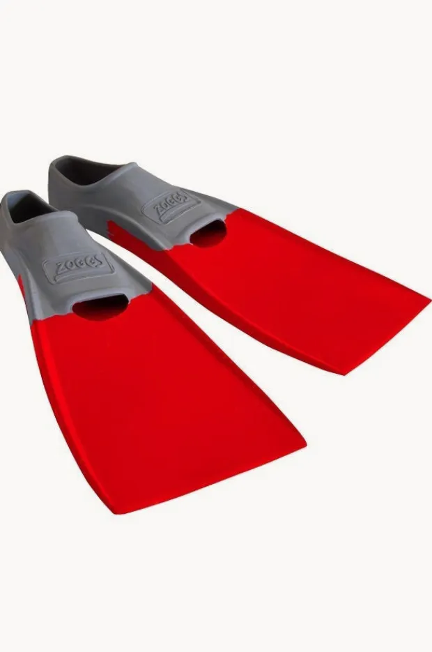 Zoggs Long Blade Swim Fins - Size US 2-3