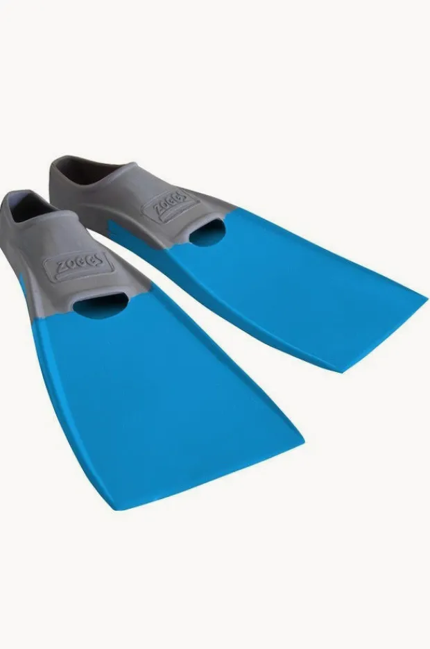 Zoggs Long Blade Swim Fins - Size US 3-4
