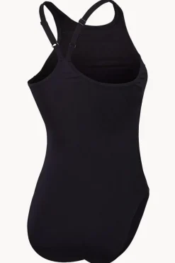 Women Speedo Longer Body V Back One Piece