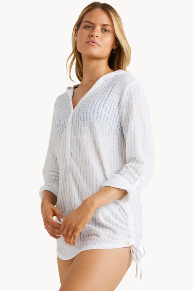 Women Billabong Lovechild Plain Hooded Kaftan