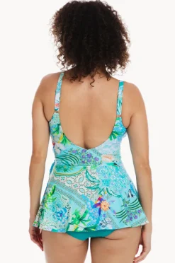 Women Togs Swimwear Lucca Cross Over Swim Dress