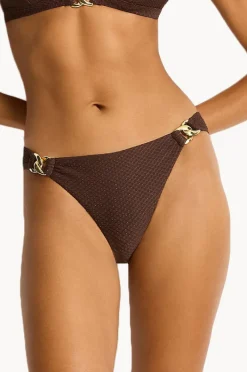 Women Sea Level Luminara Chain Link Bikini Pant