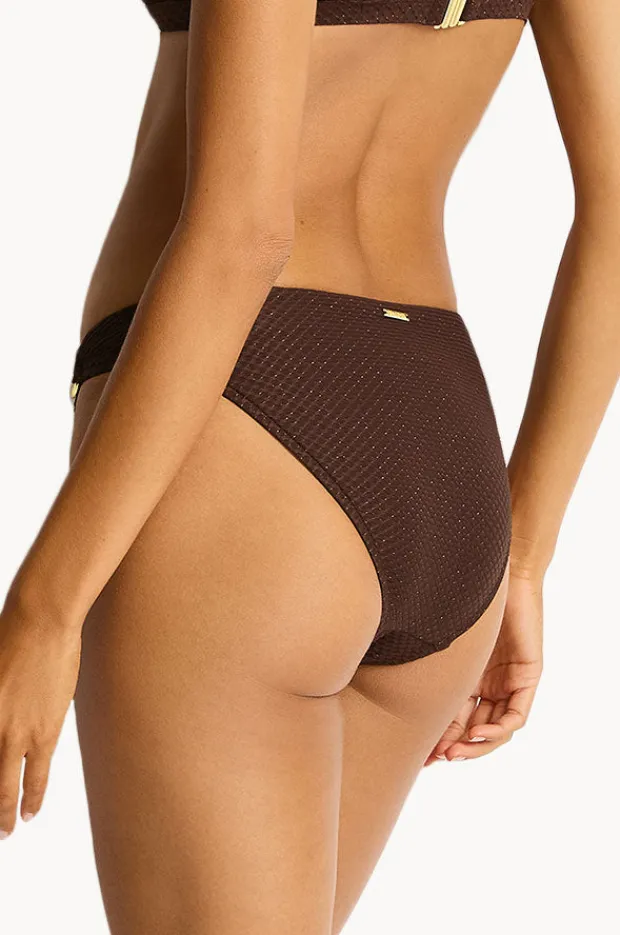 Women Sea Level Luminara Chain Link Bikini Pant
