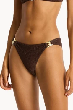Women Sea Level Luminara Chain Link Bikini Pant