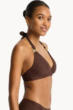 Women Sea Level Luminara Longline Halter