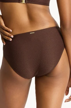 Women Sea Level Luminara Mid Bikini Pant