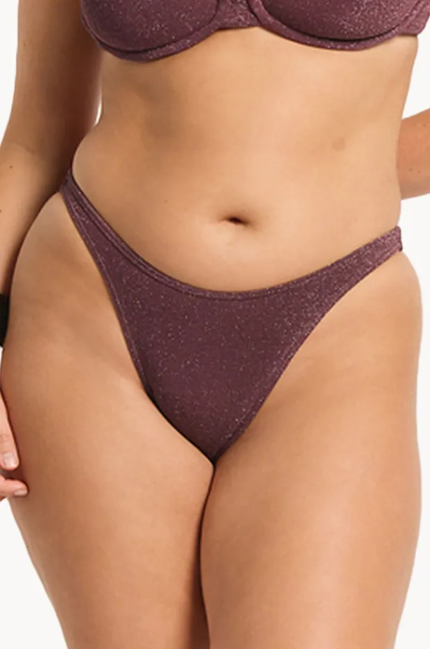 Women Bond-eye Lurex Scene Brief