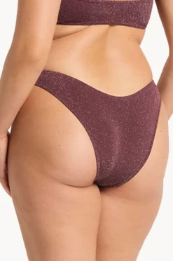 Women Bond-eye Lurex Sign Brief