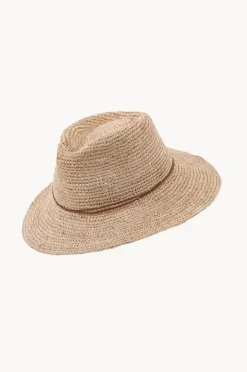 Women Rigon Magdalena Raffia Adjustable Fedora