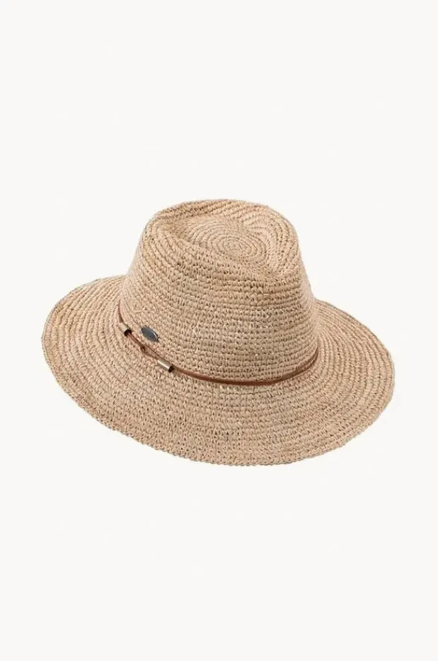 Women Rigon Magdalena Raffia Adjustable Fedora