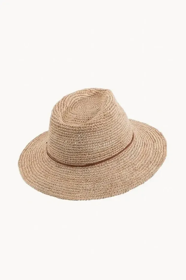 Women Rigon Magdalena Raffia Adjustable Fedora