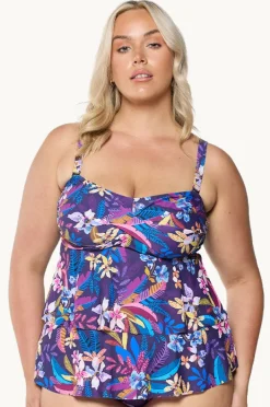 Women Capriosca Majorca Tiered Bandeau Tankini Separate