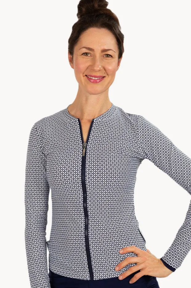 Women Babes In The Shade Mamiko Long Sleeve Suntop