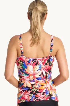 Women Jantzen Mandalay Frill Cross Over Tankini Separate