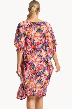 Women Jantzen Mandalay Mesh Capri Kaftan