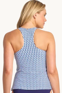 Women Sunseeker Marina High Neck Tankini Separate