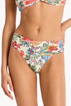 Women Monte u0026 Lou Marisol Mid Rise Ruched Pant