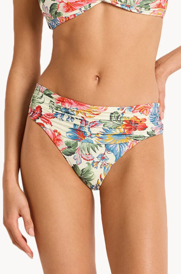 Women Monte u0026 Lou Marisol Mid Rise Ruched Pant