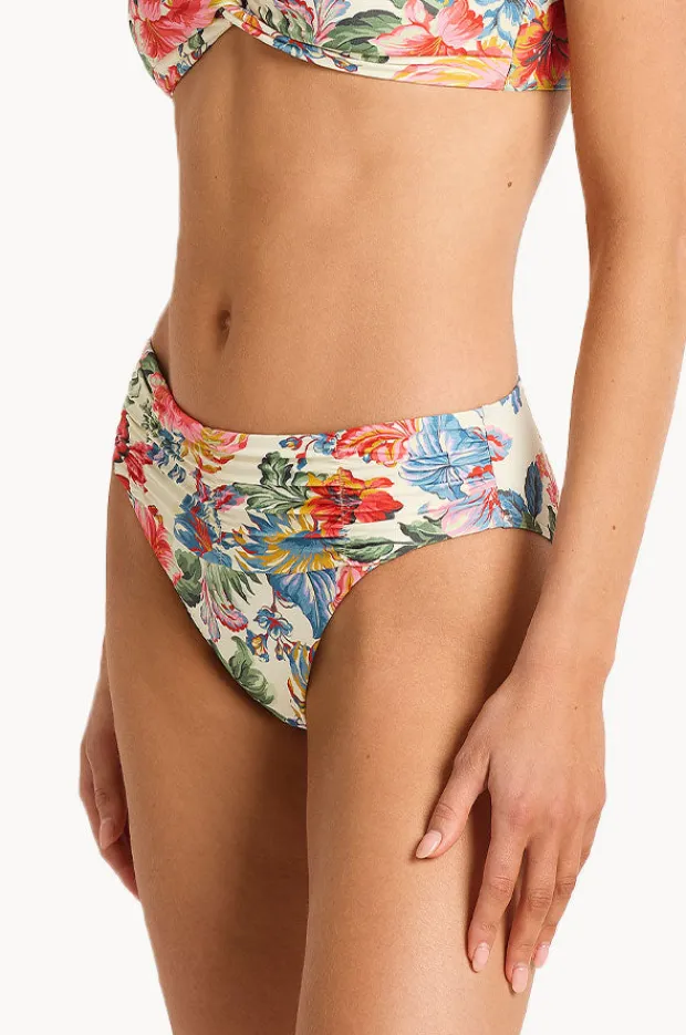 Women Monte u0026 Lou Marisol Mid Rise Ruched Pant
