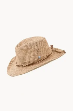 Women Rigon Marjo Raffia Cowboy Hat