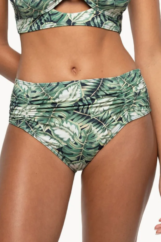 Women Nip Tuck Martinique Brigitte Ruched Mid Pant