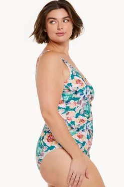 Women Capriosca Maui Tie Cross Over One Piece