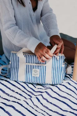 Women Good Vibes Mediterranean Can Cooler Bag