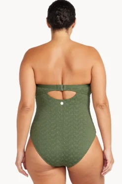 Women Artesands Melliflous Botticelli D/DD Cup Bandeau One Piece