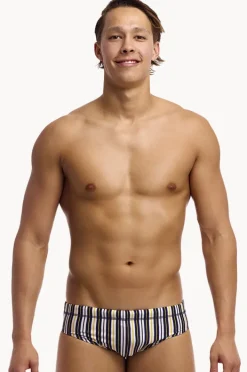 Funky Trunks Mens Admiralty Stripe Brief