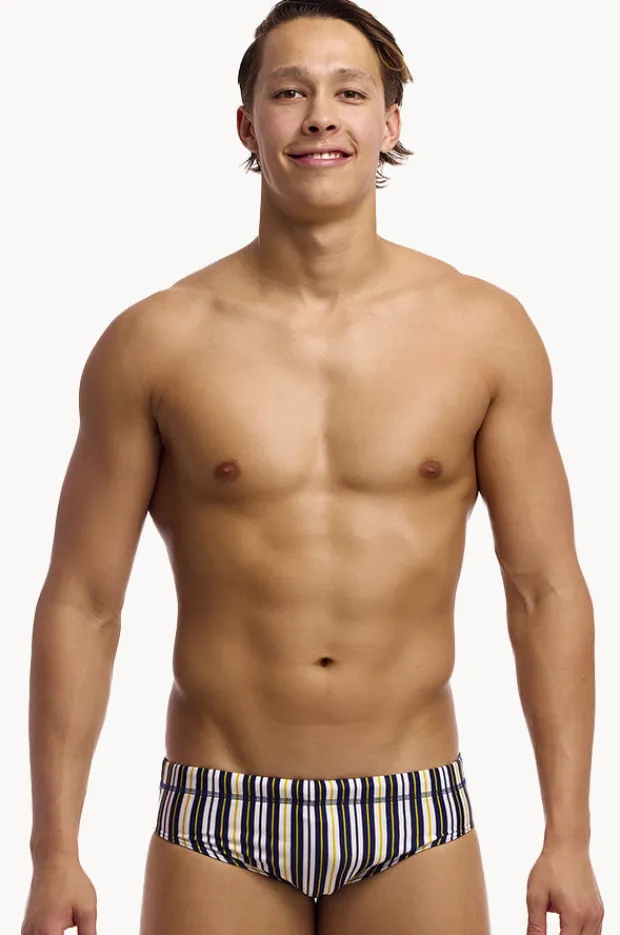 Funky Trunks Mens Admiralty Stripe Brief