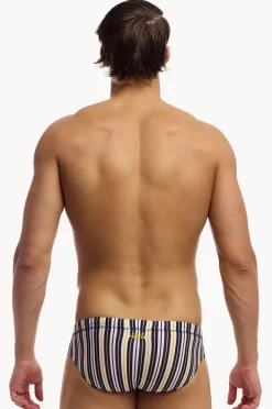 Funky Trunks Mens Admiralty Stripe Brief