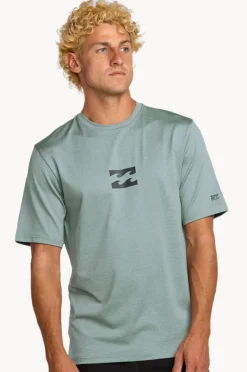 Billabong Mens All Day Wave Short Sleeve Suntop