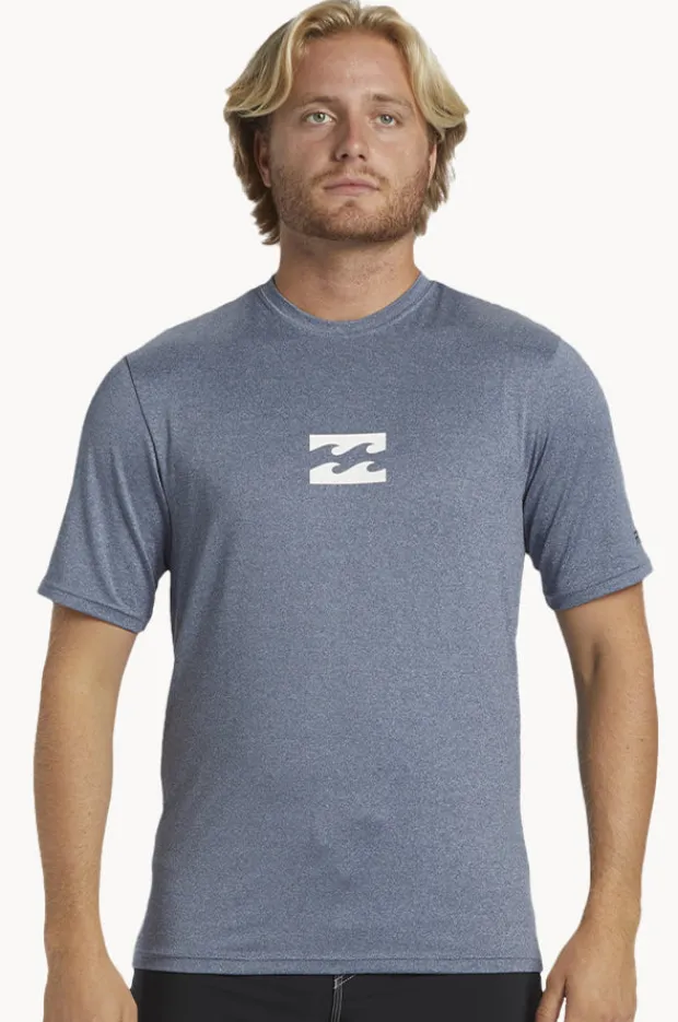 Billabong Mens All Day Wave Short Sleeve Suntop
