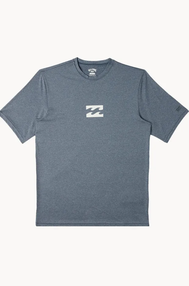 Billabong Mens All Day Wave Short Sleeve Suntop
